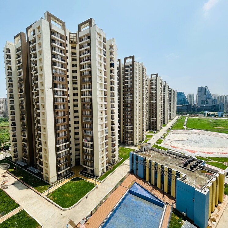 Exterior View, amrapali-golf-homes 3 Bedroom 1425 Sq.Ft. Apartment In Haibatpur Greater Noida 7821122