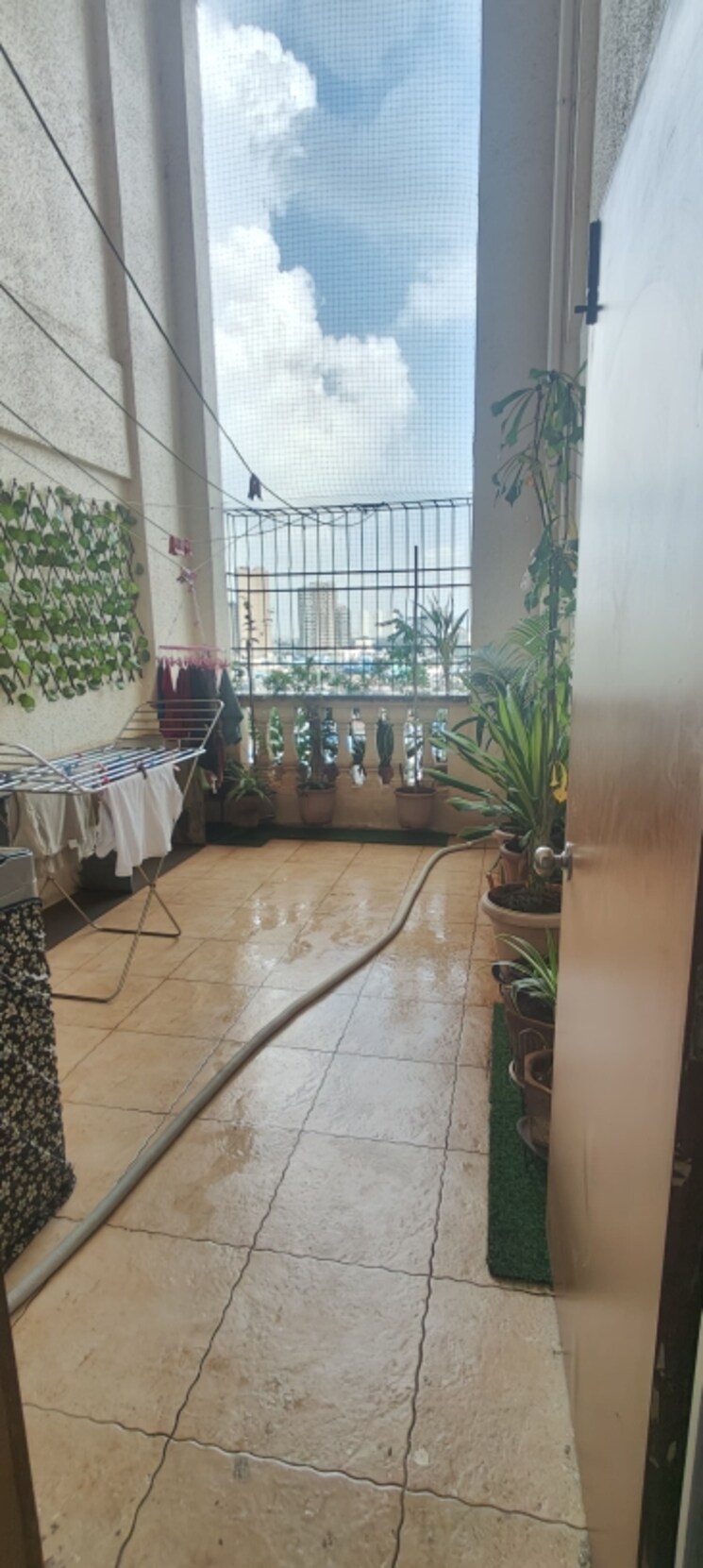 Balcony, shah-chheda-mahavir-ornate 4 Bedroom 2500 Sq.Ft. Apartment In Kopar Khairane Navi Mumbai 7821133