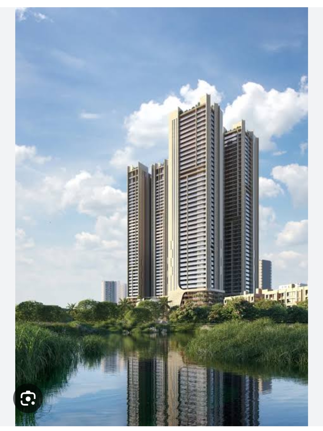 4 BHK + Pooja Room Apartment For Sale in Western Marina