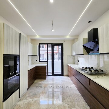 Kitchen in 4 BHK Builder Floor at Ansal API Versalia, Sector 67a – for Sale