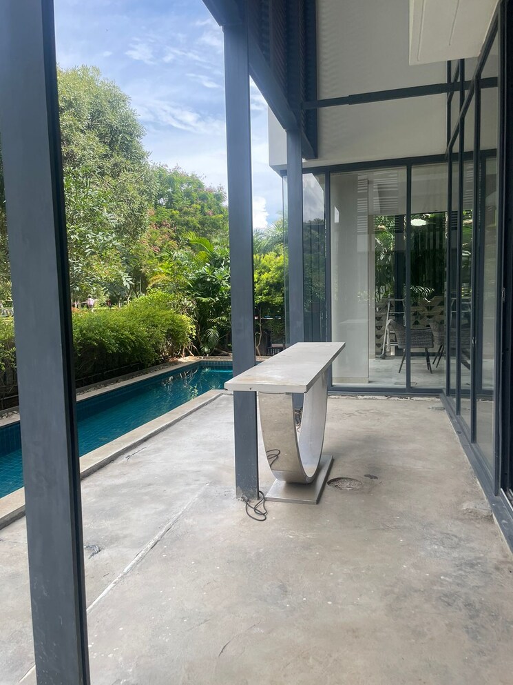 Balcony, embassy-boulevard 4 Bedroom 3100 Sq.Ft. Apartment In Yelahanka Bangalore 7821223