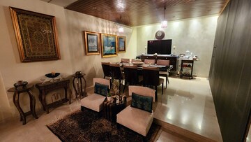 Living Room in 4 BHK Builder Floor at Greater Kailash ii – for Sale