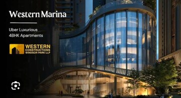4 BHK Apartment – Exterior View View at Western Marina, Puppalaguda - for Sale