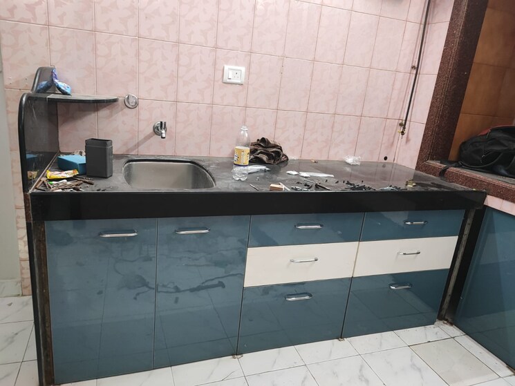 Kitchen, raunak-delight 1 Bedroom 660 Sq.Ft. Apartment In Owale Thane 7821284