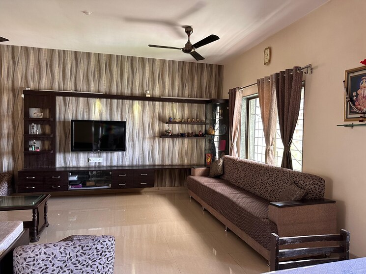 Living Room, kirti-elegant-phase-ii 2 Bedroom 1250 Sq.Ft. Apartment In Mahalunge Pune 7821415