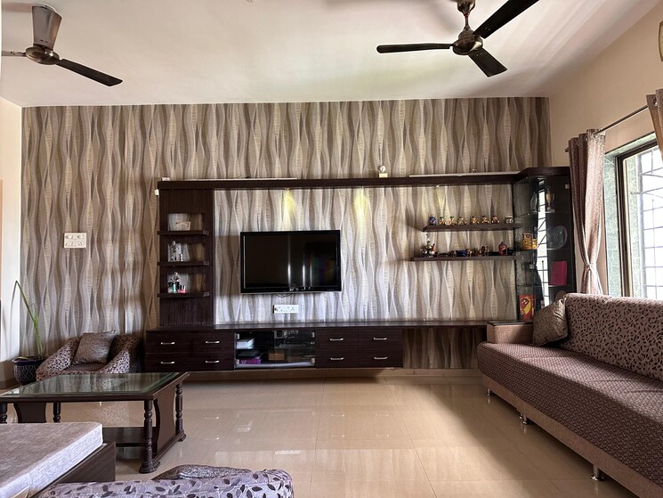 Living Room, kirti-elegant-phase-ii 2 Bedroom 1250 Sq.Ft. Apartment In Mahalunge Pune 7821415