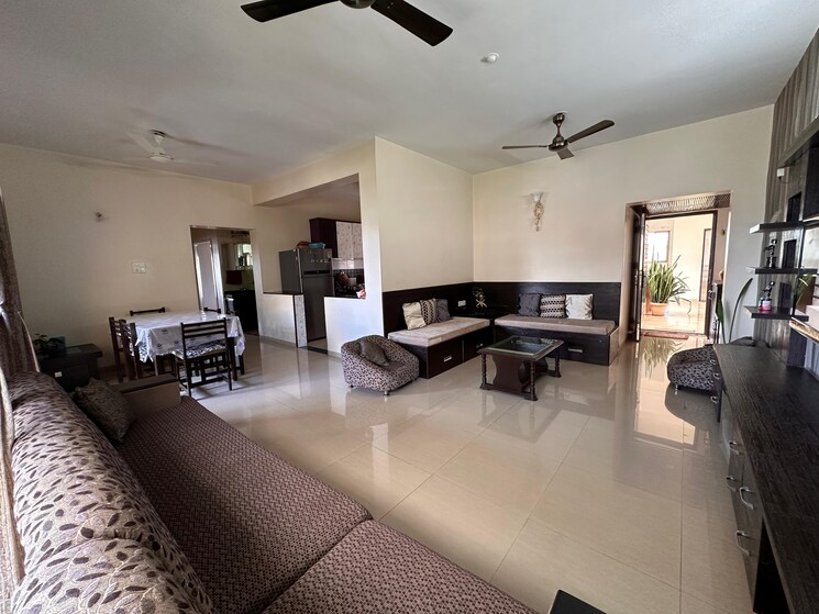 Living Room, kirti-elegant-phase-ii 2 Bedroom 1250 Sq.Ft. Apartment In Mahalunge Pune 7821415