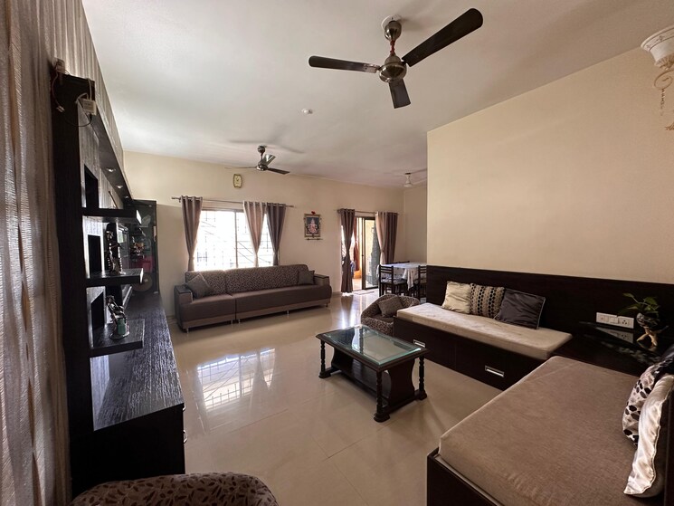 Living Room, kirti-elegant-phase-ii 2 Bedroom 1250 Sq.Ft. Apartment In Mahalunge Pune 7821415