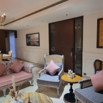 Living Room in 3 BHK Apartment at Mahindra Luminare, Sector 59 – for Sale