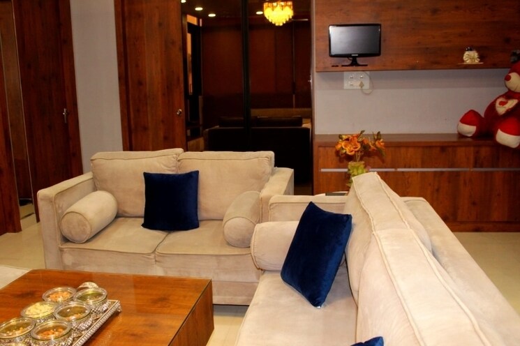 Living Room, bamnoli village 3 Bedroom 1000 Sq.Ft. Apartment In Bamnoli Village Delhi 7822258