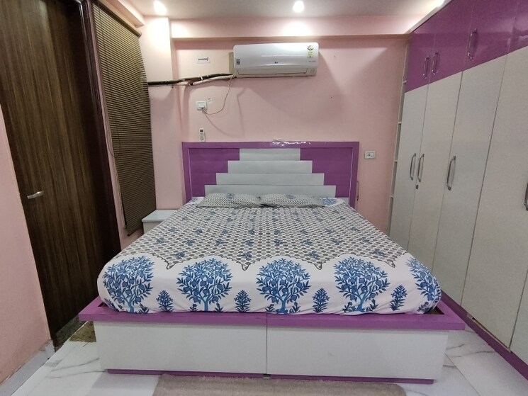 Bedroom, bamnoli village 3 Bedroom 1000 Sq.Ft. Apartment In Bamnoli Village Delhi 7822258