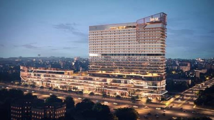 Exterior View, m3m-the-line Commercial Showroom 200 Sq.Ft. In Sector 72 Noida 7822265