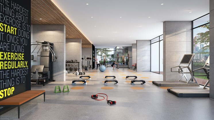 Gym, kunal-the-canary 3 Bedroom 1193 Sq.Ft. Apartment In Balewadi Pune 7823065
