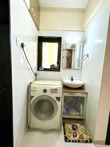Bathroom in 2 BHK Apartment at Shree Satya Shankar Residency, Manpada – for Sale