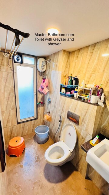 Attached Bathroom in 2 BHK Apartment at Lodha Amara, Kolshet Road – for Sale