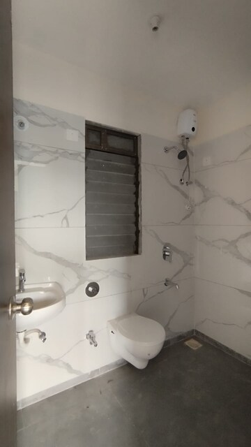Bathroom in 1 BHK Apartment at Raunak City, Kalyan West – for Sale