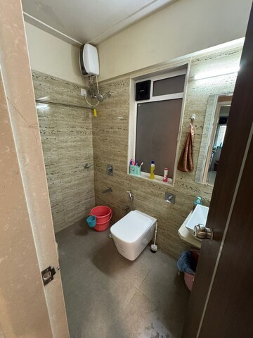 Bathroom in 1 BHK Apartment at Raj Rudraksha, Dahisar East – for Sale
