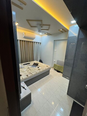 Master Bedroom in 1 BHK Apartment at Raj Rudraksha, Dahisar East – for Sale