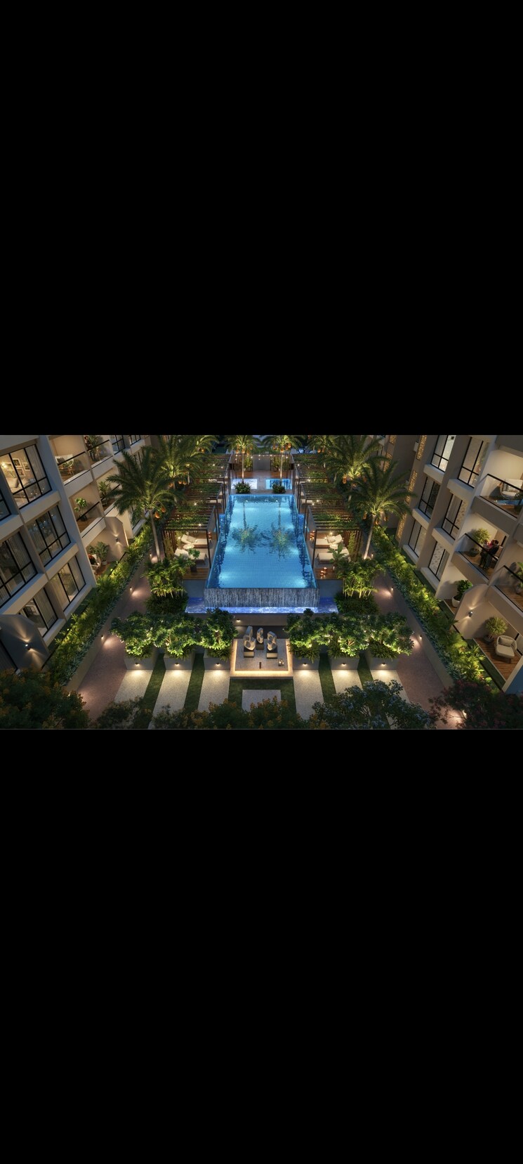 Swimming Pool, engineers-ios-prime 3 Bedroom 1050 Sq.Ft. Apartment In Tathawade Pune 7824013