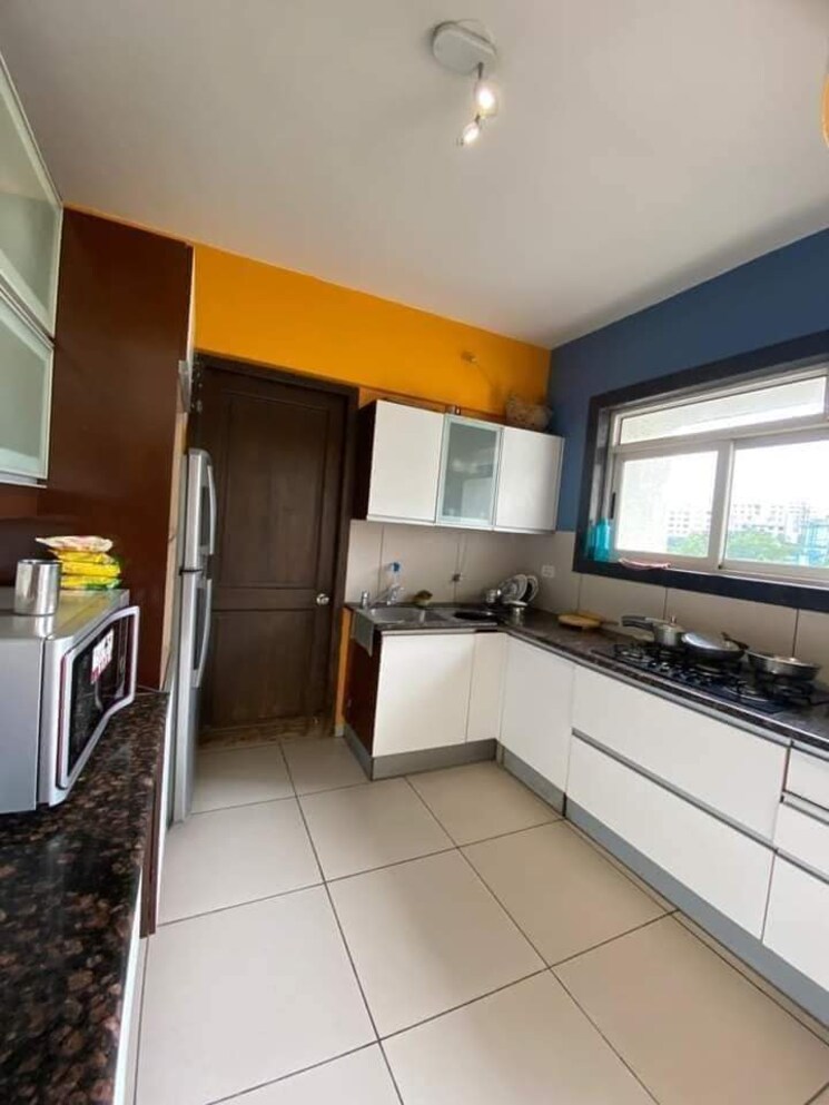 Kitchen, marvel-isola 3 Bedroom 2150 Sq.Ft. Apartment In Mohammadwadi Pune 7824372