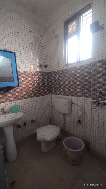 Bathroom in 2 BHK Builder Floor at Uttam Nagar – for Sale