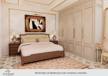 Bedroom in 4 BHK Villa at Hill View Banjara Hills, Banjara Hills – for Rent