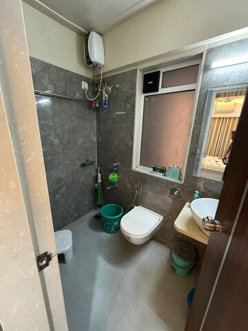 Bathroom in 1 BHK Apartment at Raj Rudraksha, Dahisar East – for Sale