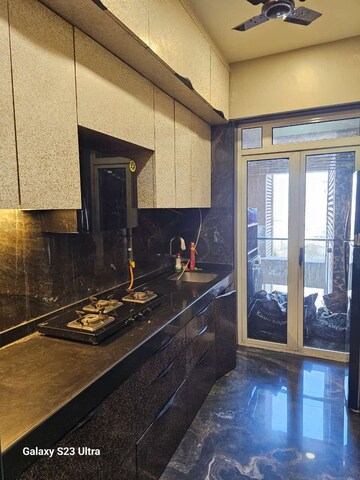 Kitchen in 2.5 BHK Apartment at Runwal Elegante, Andheri West – for Rent