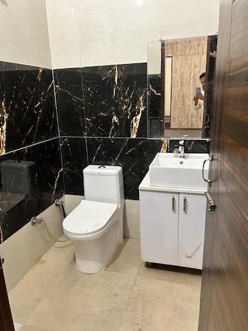 Master Bedroom in 3 BHK Builder Floor at Dhakoli Village – for Sale