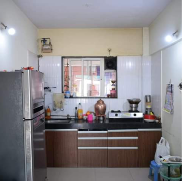 Kitchen in 2 BHK Apartment at Horizon Aster Trinity, Saibaba Nagar – for Sale