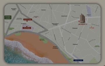 2 BHK Apartment – Map Location View at Girgaon - for Sale