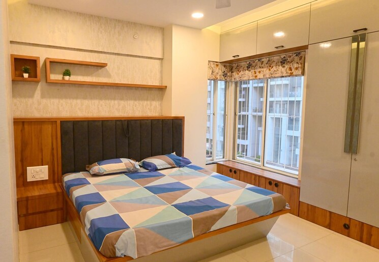 Bedroom, paranjape-azure 3 Bedroom 1177 Sq.Ft. Apartment In Tathawade Pune 7826228