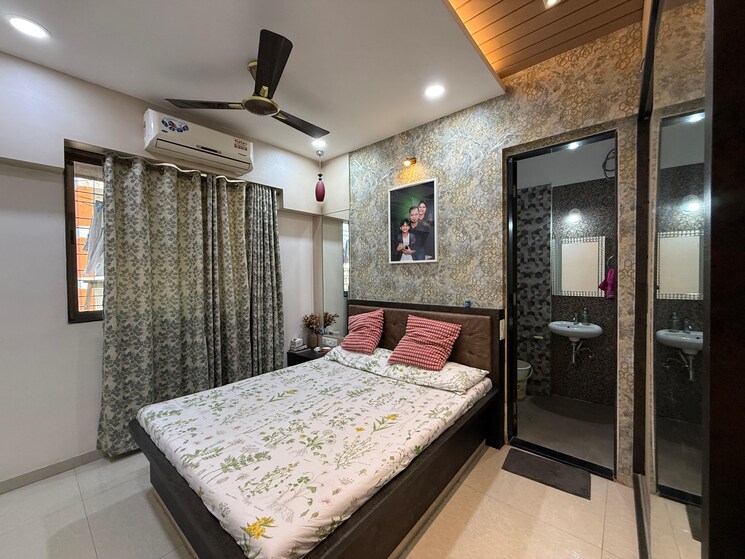 Master Bedroom, chandak-sparkling-wing 2 Bedroom 600 Sq.Ft. Apartment In Dahisar East Mumbai 7826359