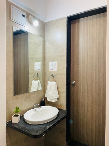 Bathroom in Studio Apartment at Saarrthi Skybizz, Mahalunge – for Sale