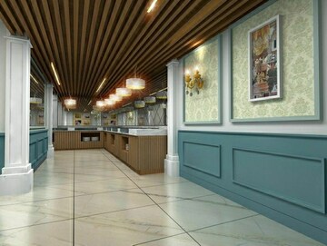 Kitchen in 3 BHK Apartment at Nagla Road – for Sale
