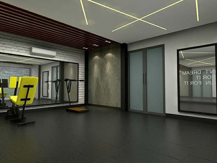 Gym, ghazipur 3 Bedroom 1680 Sq.Ft. Builder Floor In Ghazipur Zirakpur 7826665