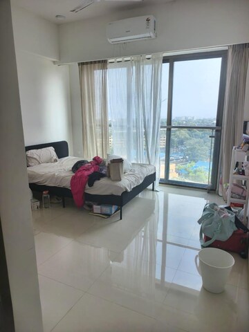 Living Room in 4 BHK Apartment at Peninsula Celestia Spaces, Sewri – for Rent