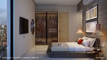 Bedroom in 2 BHK Apartment at Dynamix Avanya, Dahisar East – for Sale