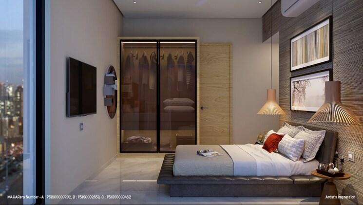 Bedroom, dynamix-avanya 2 Bedroom 537 Sq.Ft. Apartment In Dahisar East Mumbai 7827158