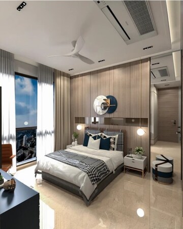 Bedroom in 2 BHK Apartment at Cllaro Urban Grandeur, Mira Road – for Sale