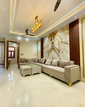 Living Room in 3 BHK Builder Floor at Mahavir Enclave 1 – for Sale