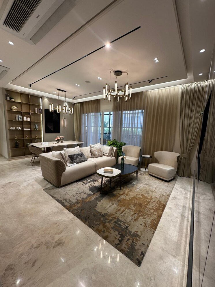 Living Room, vision-vanessa 3 Bedroom 1315 Sq.Ft. Apartment In Ravet Pune 7827436