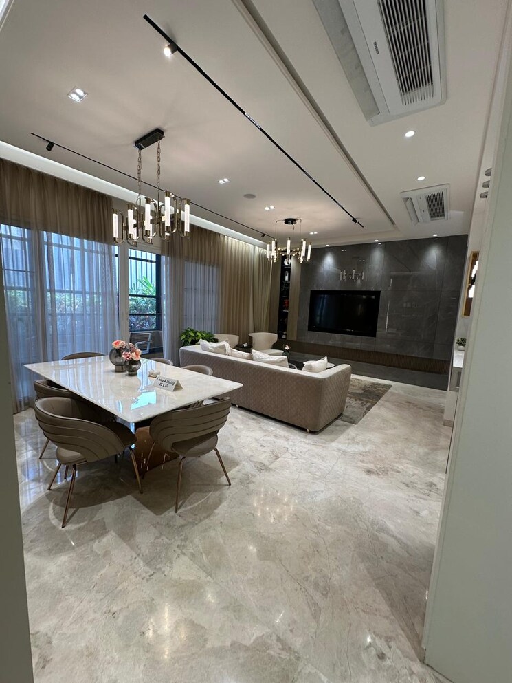 Living Room, vision-vanessa 3 Bedroom 1315 Sq.Ft. Apartment In Ravet Pune 7827436