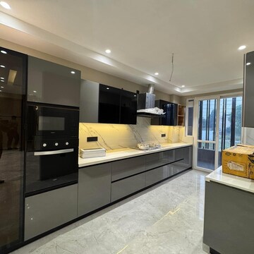 Kitchen in 4 BHK Builder Floor at Ansal API Esencia, Sector 67 – for Sale