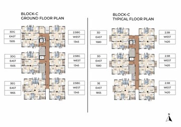 Master Plan in 2 BHK Apartment at Ramky One Orbit, Nallagandla – for Sale