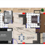 3.5 BHK + Extra Room 2080 Sq.Ft. Builder Floor in Aditya Residency 