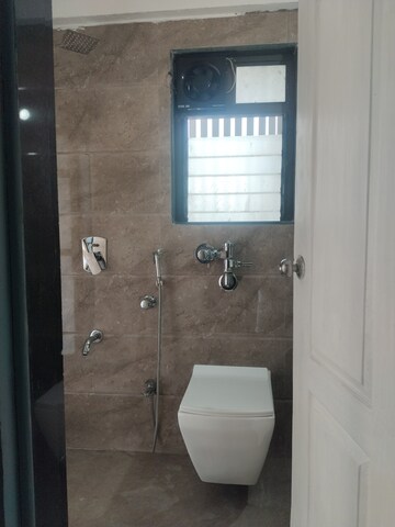 Bathroom in 2 BHK Apartment at Gagangiri Northern Star, Dahisar West – for Sale