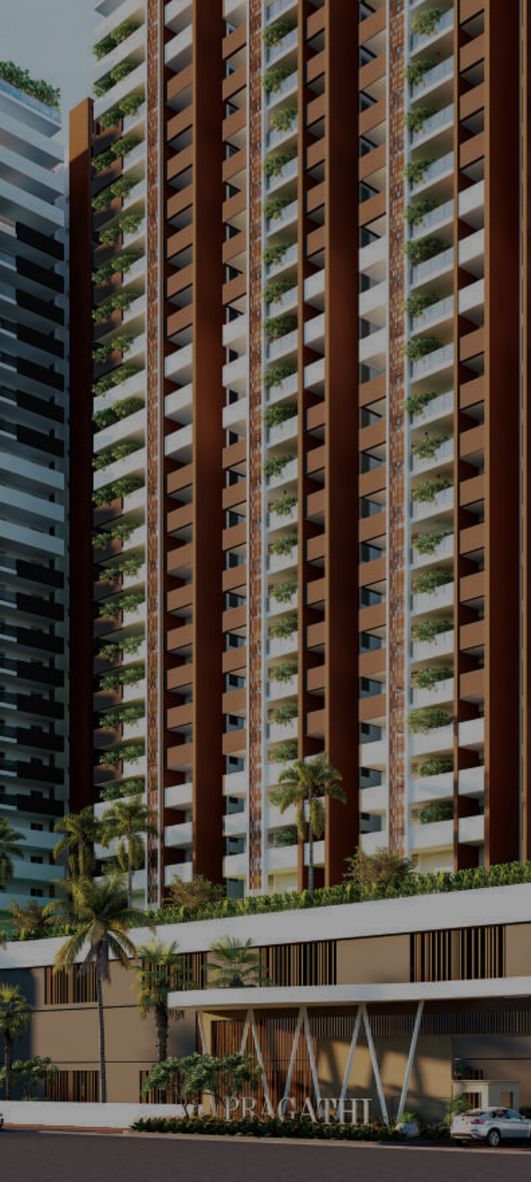 2 BHK 1535 Sq.Ft. Apartment in Pragathi Green Woods