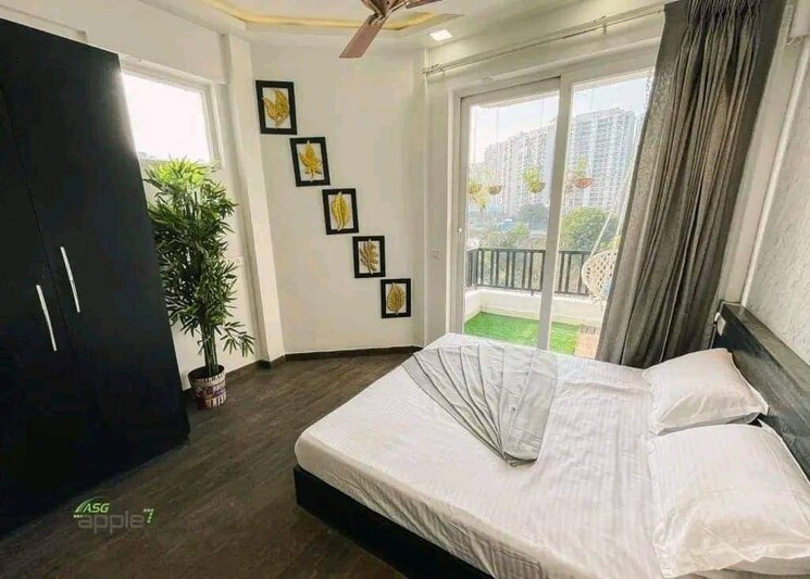 Bedroom, sikka-krissh-greens 2 Bedroom 1020 Sq.Ft. Apartment In Nangla Tashi Meerut 7827932