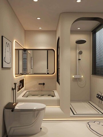 Bathroom in 3.5 BHK Villa at Uttarahalli – for Sale